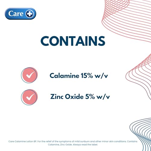 Care Calamine Lotion 200ml, Mild Antiseptic and Astringent, Relieves Symptoms of Suburn and Minor Skin Conditions, Soothes Eczema, Rashes and Chickenpox - Image 5