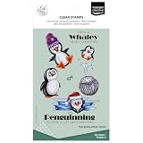 Vaessen Creative Silikonstempel Weihnachtspinguin 2-13 Motivstempel