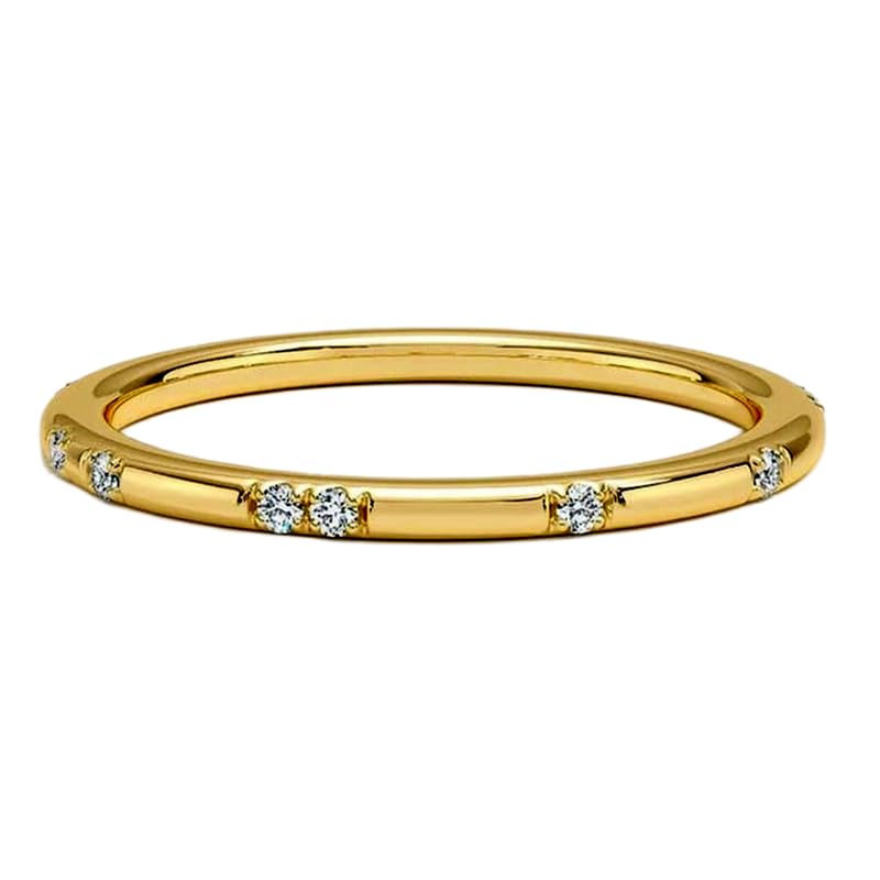 Bague imposante en argent 925 plaqué or et anneau pierre CZ