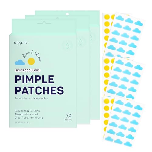 Patchs hydrocolloïdes SpaLife soleils et nuages : oubliez les imperfections en un geste