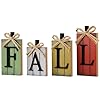 Fall decorations for home rustic farmhouse fall decor signs fall centerpieces for tables fall block signs for thanksgiving harvest autumn home decor  urban country home decor