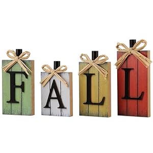 Fall decorations for home rustic farmhouse fall decor signs fall centerpieces for tables fall block signs for thanksgiving harvest autumn home decor  urban country home decor