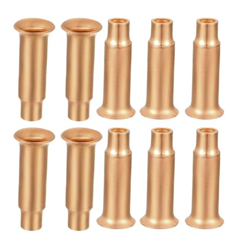 Generic Tube Flare Fitting Copper Tube 5.2mm OD 3.2mm ID for Refrigeration Tu 10pcs