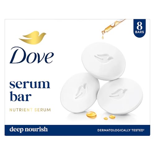 Dove Serum Bar | with Nutrient Serum | Deep Nourish | 1000g (125g x 8)
