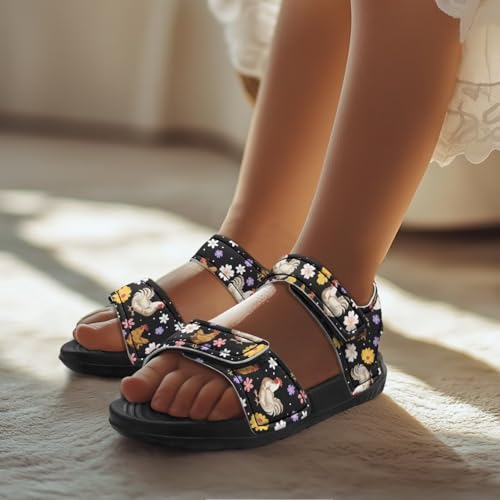 Forchrinse Girls Sport Athletic Sandals Comfort Open Toe Sandals Outdoor Casual Shoes for Toddler/Little Kid/Big Kid4