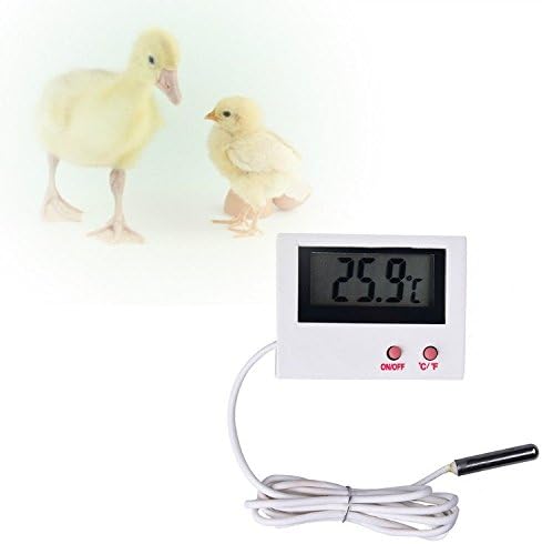 Mini Digital Incubator Thermometer Fertile Egg Poultry Chicks Duck Brooder