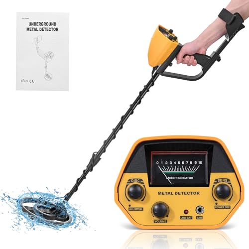 Trsaow Metal Detector per bambini Adulti, Tutta la Modalità Metallo,