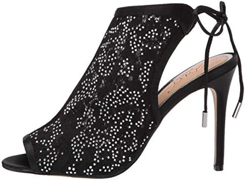 Jewel Badgley Mischka Women's BOULDER Boot, Black Lace, 6 M US | Image 7