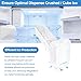 Upgraded DA97-14474C DA97-14474A Ice Bucket Compatible with Samsung Ice Maker Replacement DA97-12604D Samsung Ice Bucket Replacement Ice Maker Tray DA97-21040A RF28HMEDBSR RF263 Ice Container Ice Bin