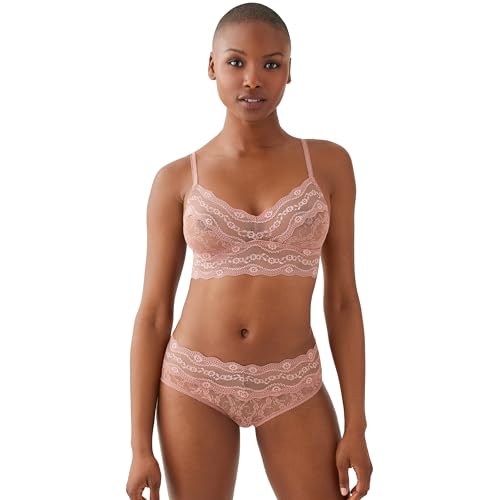 Image of b.tempt'd by Wacoal Women's Lace Kiss Sheer Unlined Wire Free Bralette