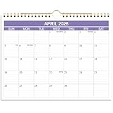 2026-2027 Calendar- Wall Calendar 2026-2027 from April 2026 to June 2027, 15 Months Calendar with Thick Paper for Planning at Home or Office, 8.5" x 11", Purple