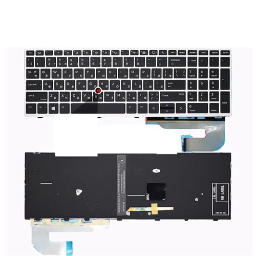 Clavier Russe-Espagnol HP EliteBook 850 G6 pour remplacer les touches