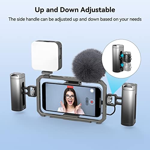SMALLRIG Smartphone uchwyt boczny do klatki na telefon 4075 4077 3561 3562 3563 2791 do YouTube Videography Filmmaking -3894