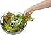 Trudeau Toss and Chop Salad Tongs, Stainless Steel - Multi-Function Salad Servers for Easy Tossing, Chopping, and Mixing - Durable and Ergonomic Design for Kitchen Use