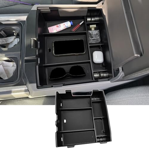 Full Console Tray with Power Cutouts