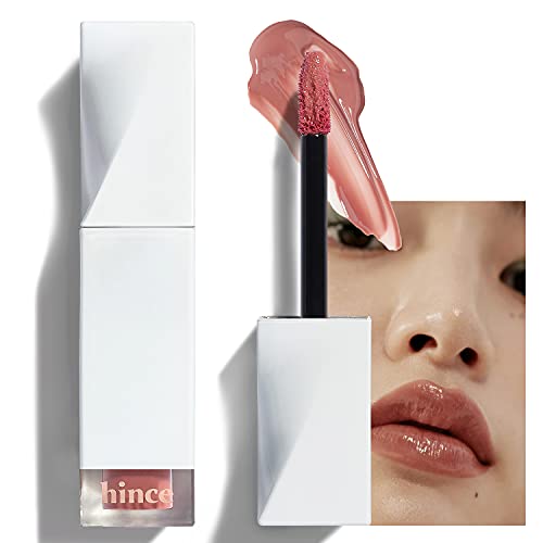 hince Mood Enhancer Liquid Glow 5ml - Moist Glow Finish Natural Colors Lip Makeup, Water Cream Texture, Boldness Lip Plumping Effect, Dense and Sensuous Mood Enhancing Color Spectrum (In Depth)