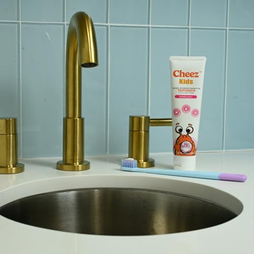 Kids Fluoride Free Nano Hydroxyapatite Toothpaste with Xylitol, Safe to Swallow, SLS Free, Mineral Toothpaste, Gentle Enamel Care, Third Party Tested (Bubble Gum Flavor) (Single) — view 6