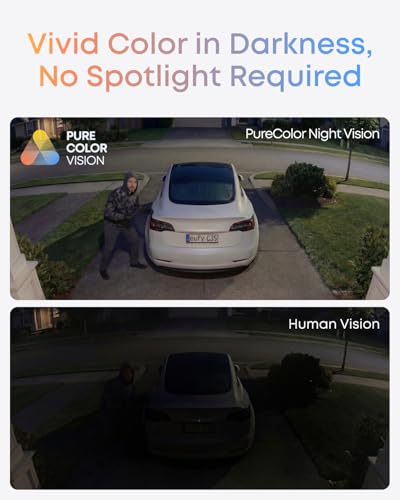 Image of eufy Security eufyCam C35 4-Cam Kit with Solar Panel, Wireless Security Camera, Outdoor and Indoor, Magnetic Mount, Color Night Vision, Local Storage, No Monthly Fee, IP67, Built-in 8GB, White