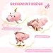 Hamm Piggy Bank Cute Pink Pig Money Box Plastic Saving Coin Box with Color Package Money Bank Great Gift Toy for Kid Children Girls Boys