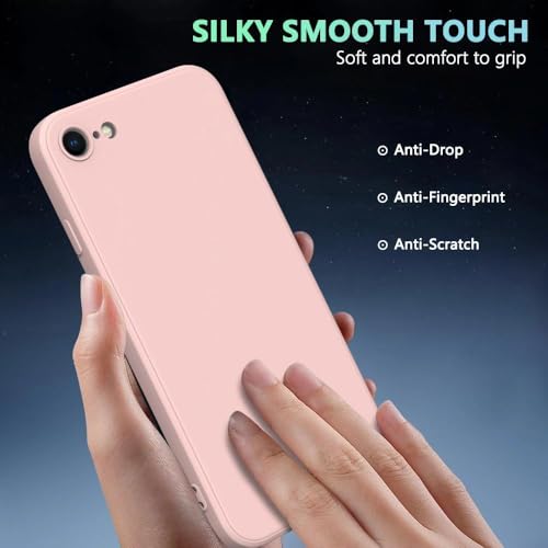 Image of for iPhone 16e Case Pink, Scratch Resistant with Soft Touch, Slim Thin Phone Cover for iPhone 16e