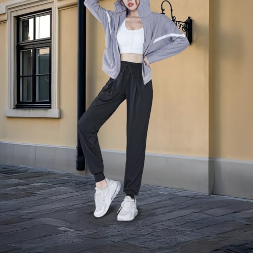 Ensemble d'entraînement femme 6 pièces avec leggings et sweat en polyester