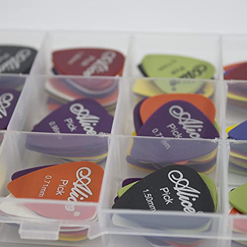 DERCLIVE Lot de 50 médiators de guitare de couleurs assorties 0,71 mm, 0,81 mm, 0,98 mm, 1,2 mm, 1,5 mm, couleurs… - Les Beatles, Paul McCartney, John Lennon, RIngo Starr, George Harrison DERCLIVE Lot de 50 médiators de guitare de couleurs assorties 0,71 mm, 0,81 mm, 0,98 mm, 1,2 mm, 1,5 mm, couleurs… – Image 4