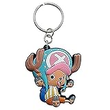 Maße: H. 5,2 cm x L. 3,5 cm ABYstyle ABYKEY038 - Schlüsselanhänger One Piece, Chopper SD