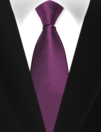 Image of Men's Tie Set with Pocket Square and Cufflinks | 100% microfiber; tie 59 x 3.15 in; square 10 x 10 in; gift box included