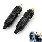 Protection contre les surcharges : Ce prise voiture allume cigare comprend un fusible remplaçable de 15 A dans la prise, empêchant efficacement les surcharges, les courts-circuits et les surtensions afin de prolonger la durée de vie de l'appareil. Un voyant LED intégré indique l'état de la connexion, facilitant l'utilisation de ce prise allume cigare dans l'obscurité ou la nuit.