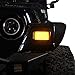 u-Box Smoked Front Turn Signals w/Amber LEDs Indicator Blinkers for Jeep Wrangler TJ 97-06