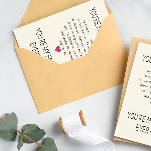 Image of Happy Anniversary Card & Gifts for Him Her Husband Wife Couple, Valentine Day Cards, Anniversary Decorations & Gifts for Him Her Husband Wife Couple, Valentine Gifts for Him Her Men Women