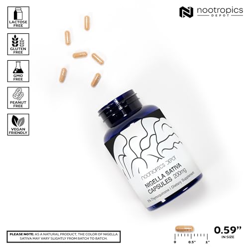 Nootropics Depot Nigella Sativa Extract Capsules