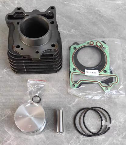 Kit de pistón para moto 125cc Typhoon, Zip y Fly con junta de cilindro de gran rendimiento 2
