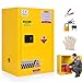 12 Gallon Dangerous Storage Explosion Proof Cabinet 22.8in W X 18.1in D X 35in H F﻿lammable Liquid Storage Cabinet for Industrial Applications