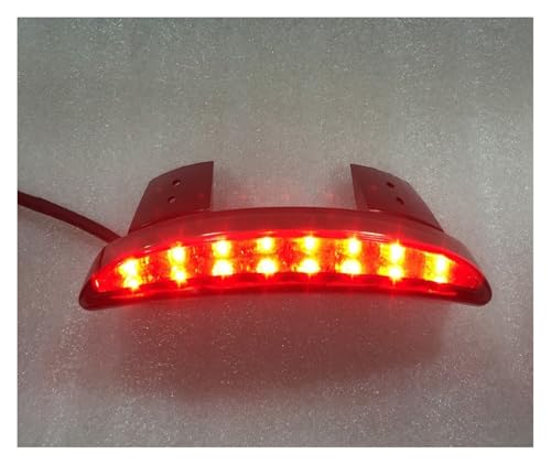Intermitentes de moto con luz trasera integrada picada de alta visibilidad 7