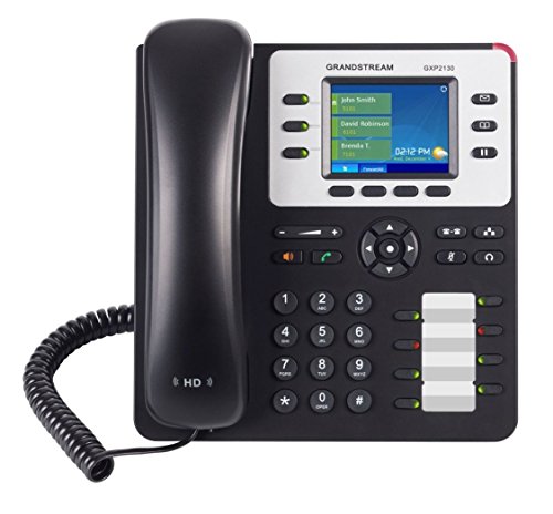 8-Line Business Phone System: Enhanced Pack With Auto Attendant, Voicemail, Cell & Remote Phone Extensions, Call Recording & 1 Year Free Mission Machines Phone Service (8 Phone Bundle) #TOP1