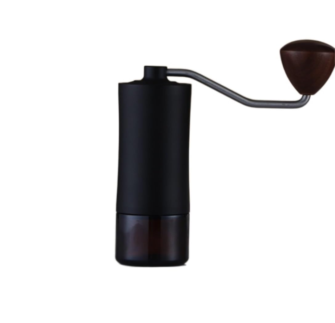 Molinillo Café Molino Cafe Molinillo De Granos De Café con Manivela Manual Molinillo De Granos De Café Molinillo Manual Máquina De Café Elaboración Manual Moledor De Cafe(Black)
