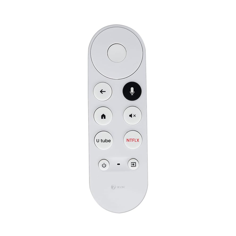 Buy 7SEVEN® Compatible with Google Cromecast Remote Original 4k Tv Snow ...
