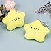 ZORZA 2Pcs Cute Star Keychain Kawaii Star Pendant Keyring with Squeaky Sound Charming for Backpacks Handbags Purses Fashionable Women's Keyrings Car Key Chain Accessory