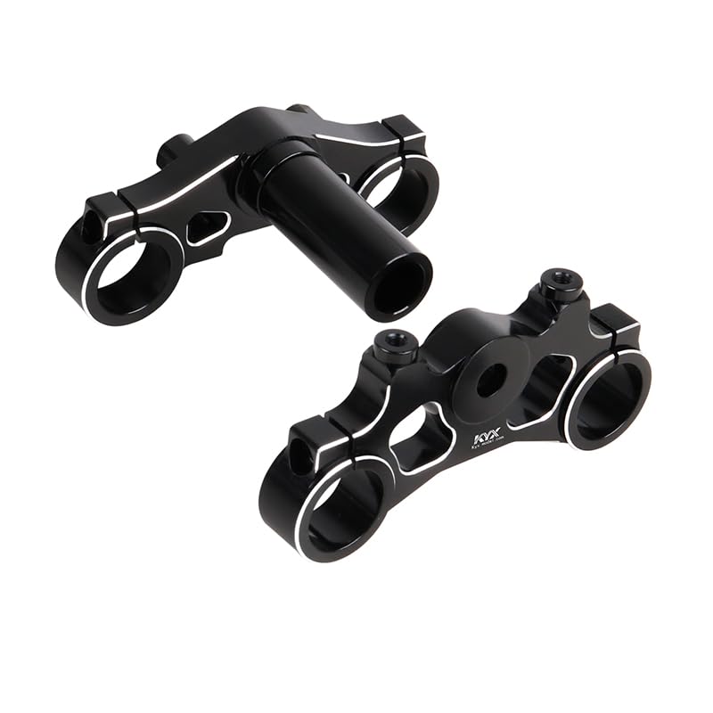 KYX Racing Aluminum Triple Clamp Set Upgrades Parts Accessories for 1/4 RC Motorcycle Losi Promoto-MX