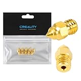 Creality Official Ender 3 S1 Nozzles, 5PCS 0.4mm MK Brass Nozzle for Ender 3 S1 Pro/Ender-3 S1 Plus