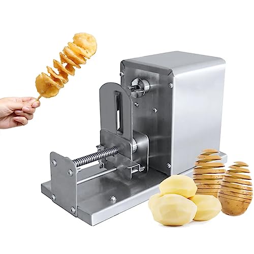 Cortadora de papas eléctrica de acero inoxidable