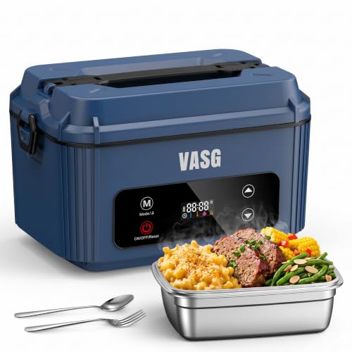 VASG Cordless Heated Lunch Box for Adults, 12000 mAh Electric Lunch Box by VASG - Used condition - US$44.83