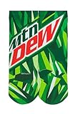 Kids Teens Adult Socks Mid Crew 3D Print Fits Men Women Boys Girls Youth Children Funny Novelty Over 70 Designs (US, Age, 10 Years, 18 Years, Mt Dew)