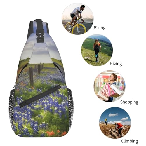 Mochila Cruzada Urbana Negra para Hombre y Mujer miniatura 6