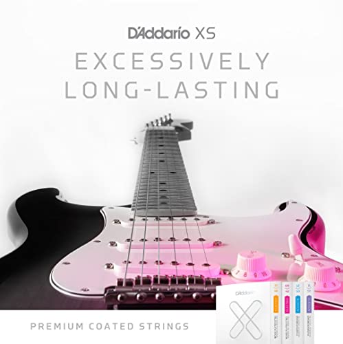 D'Addario Cordas de guitarra - Cordas de guitarra elétrica revestidas de níquel XS - XSE0942 - Vida