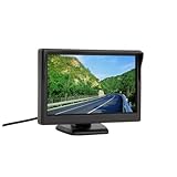 Spiegelmonitor fürs auto – der monitor startet automatisch und zeigt synchron das video der rückfahrkamera an, wenn sie ihr auto rückwärts fahren; der monitor schließt sich nach dem rückwärtsfahren von selbst, rückfahrmonitor fürs auto