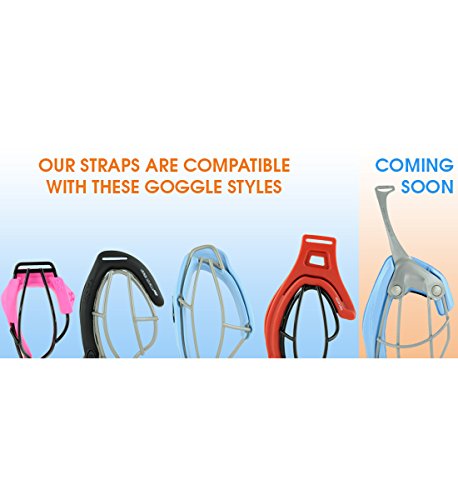 Lokosphere Goggle Strap, One Size, Emerald Sparkle #TOP5