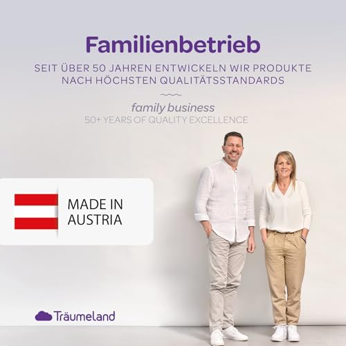 Träumeland Kinderwagen-Matratze passend für Cybex Priam | 32 x 78 x 6 cm, oval - Oeko-Tex zertifiziert & schadstoffgeprüft | Brise Light, made in Austria