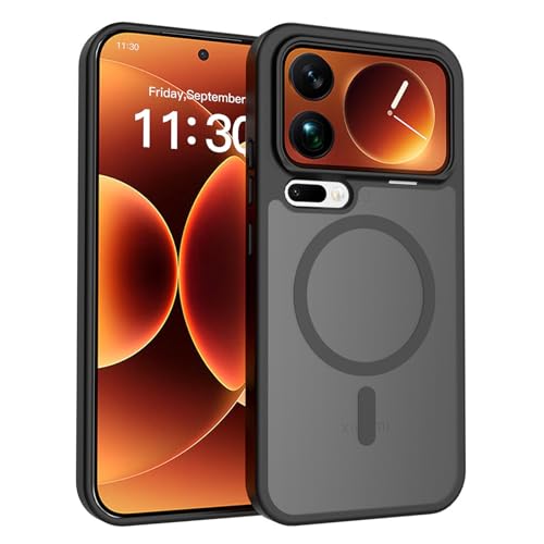 for xiaomi 17 Pro �p �P�[�X magsafe�Ή� �}�b�g�N���A ������� ���^ �V���I�~ 17 Pro �p �P�[�X �X�}�z�J�o�[ �ϙt�� �����h�~ �}�O�Z�[�t �Ή� ���C�����X�[�d�Ή� ���킢�� �w��h�~ �ϏՌ�